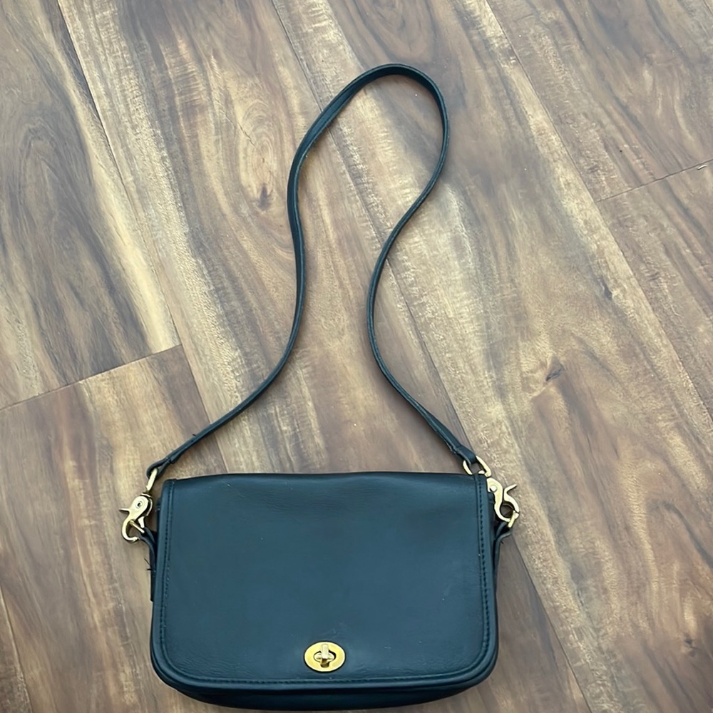 Black Vintage Coach Purse